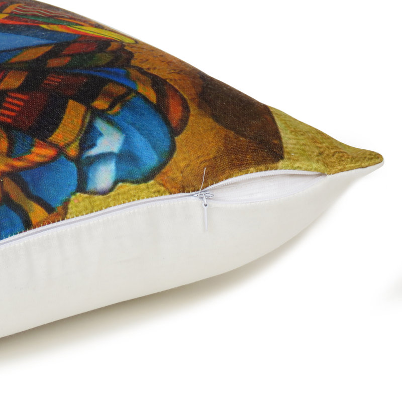 Housses de coussin décoratives carrées pour canapé Oussum (1 pièce), 18 po x 18 po