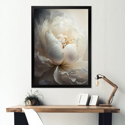 Pivoine fleur VII - pivoines, art mural