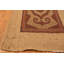 One-of-a-Kind 4'6" X 11'3" 1900s Runner Area Rug in Beige/Orange/Red
