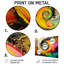 Popart Celestial Liquide Spiral Balance I - décoration murale fractale en métal, impression moderne sur métal-1183869086