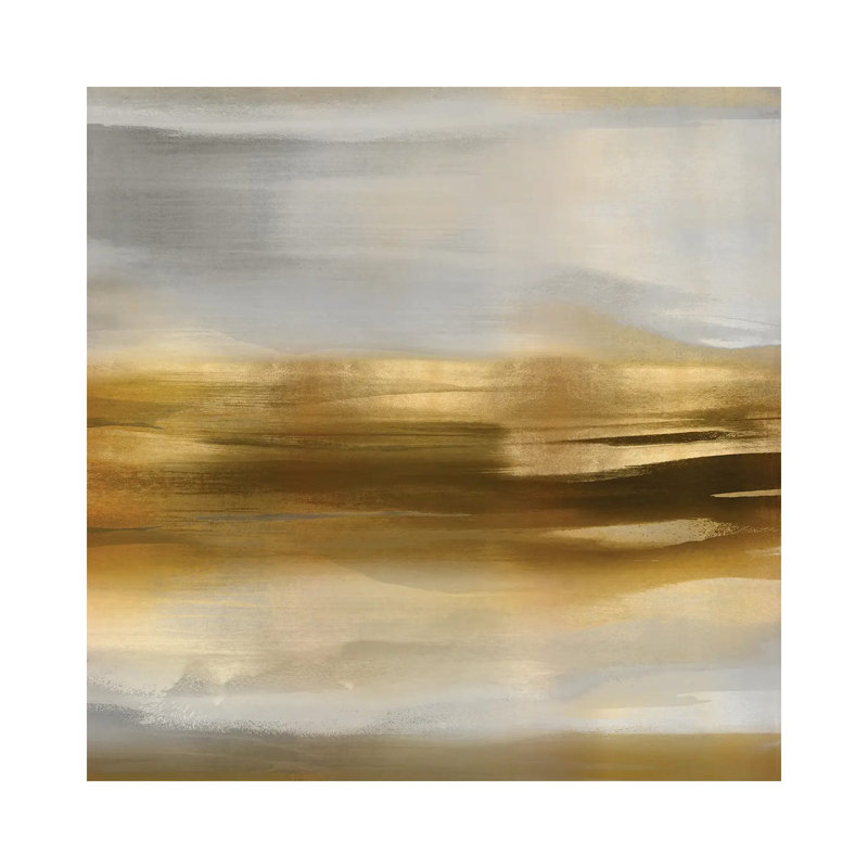 Gold Rush II by Jake Messina - Wrapped Canvas Painting, 30.48 cm H x 30.48 cm W