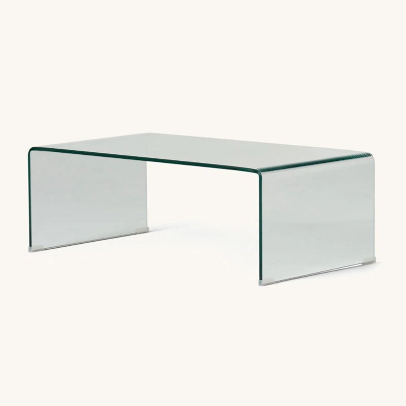 Rialto Waterfall Glass Coffee Table