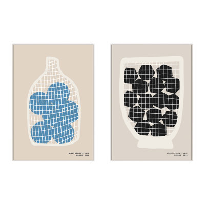 Balls And Hexagons Print