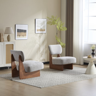 Vierra Fabric Upholstered Accent Chairs