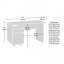 Bureau, finition blanche