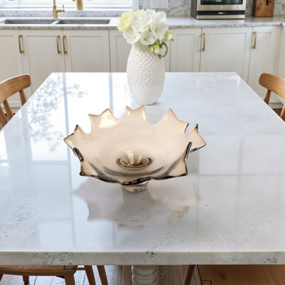 Ivy Bronx 15" Padma Artisan Blown Glass Bowl