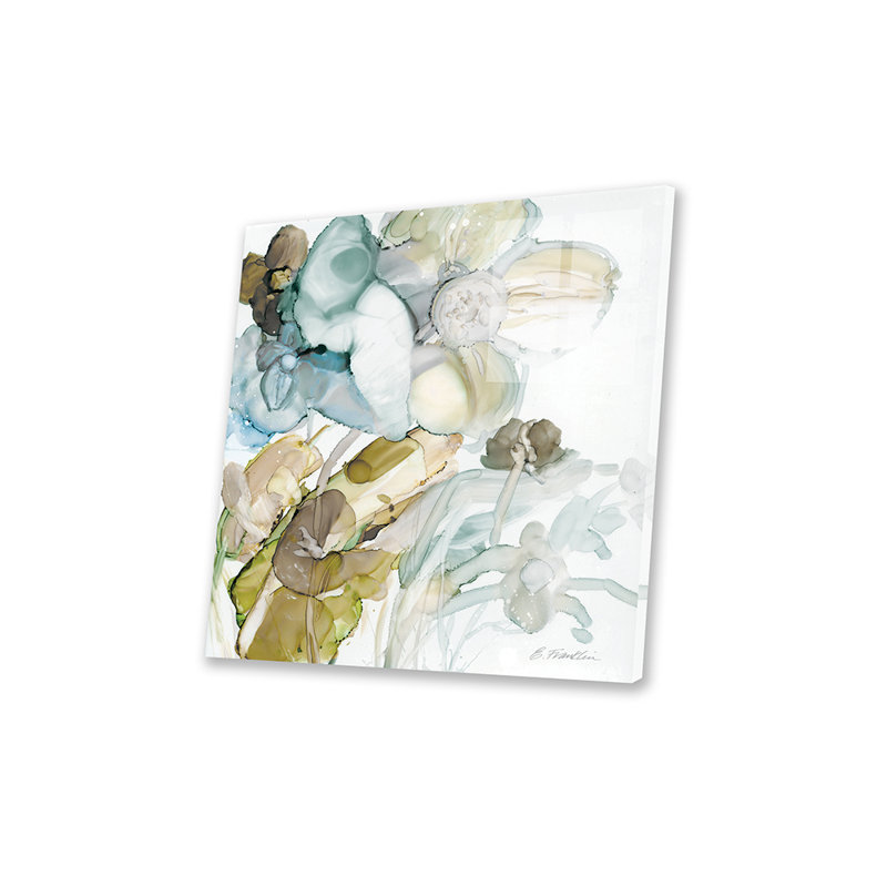 «Seaglass Garden III» par Elizabeth Franklin - impression non encadrée, H 24 po x l 24 po x P 0,25 po