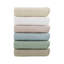 Oversized Quilted Throw With Scalloped Edges Blue 60X72"