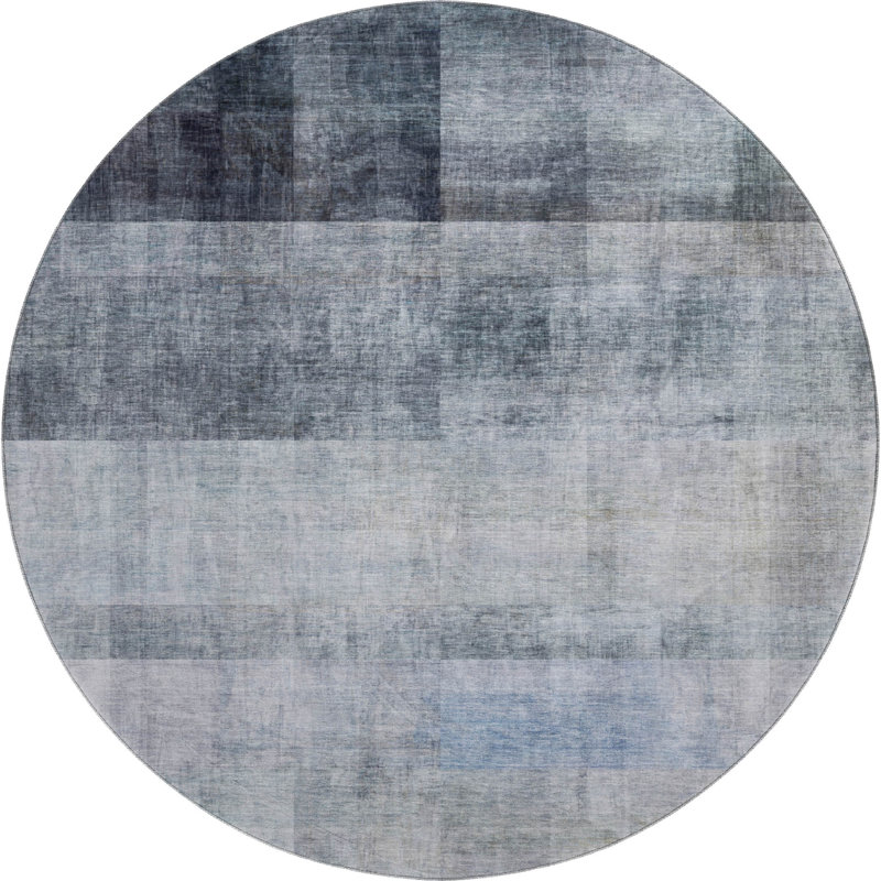  Premium Machine Washable Cerrito AMF568 Rug, Round 8'