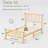 Perales Bamboo & Metal Platform Bed-309507784