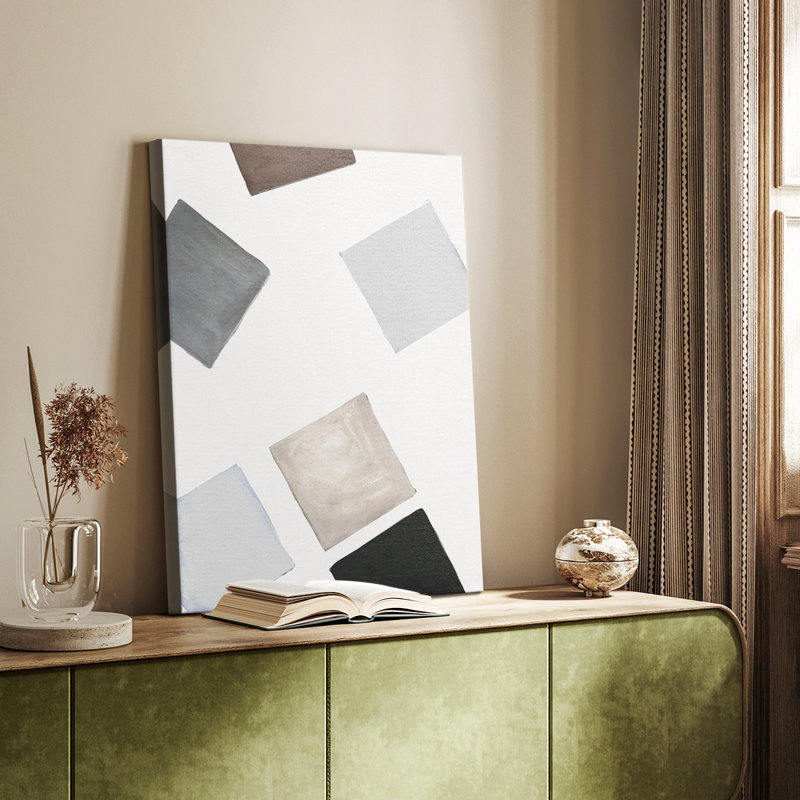 Block Encounter Revisit II - Gallery Cavas, H 18 po x l 12 po