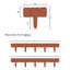 Bordure en pierre de jardin H 9 po x l 0,75 po-44431226
