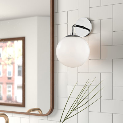 Luna Steel Armed Sconce