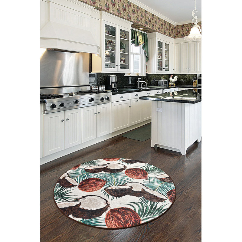 Shag Area Rug, Round 99cm