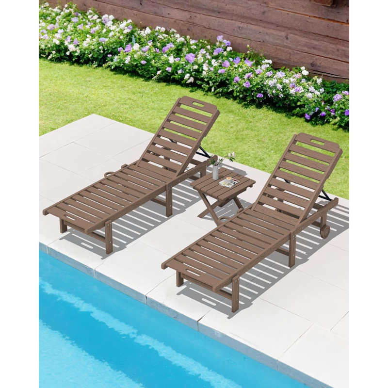 Table d'appoint pliante pour l'extérieur, table de bout en PEHD Adirondack, aucune petite table d'assemblage requise pour une utilisation intérieure et extérieure