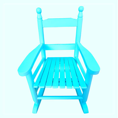 Cateluta Solid Wood Rocking Adirondack Chair Sturdy slatted back rest for comfort and safety Constructed of solid hardwood by August Grove