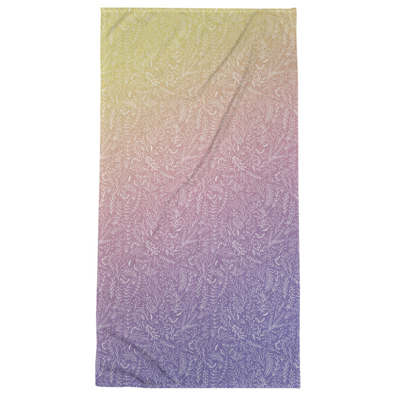 Katelyn Elizabeth Bath Towel, Sunset Ombre
