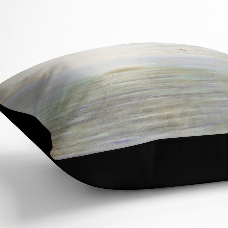 Square Cushion, Black, 40cm H x 40cm W x 15cm D