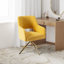 Fauteuil pivotant rembourré Breann-93705353