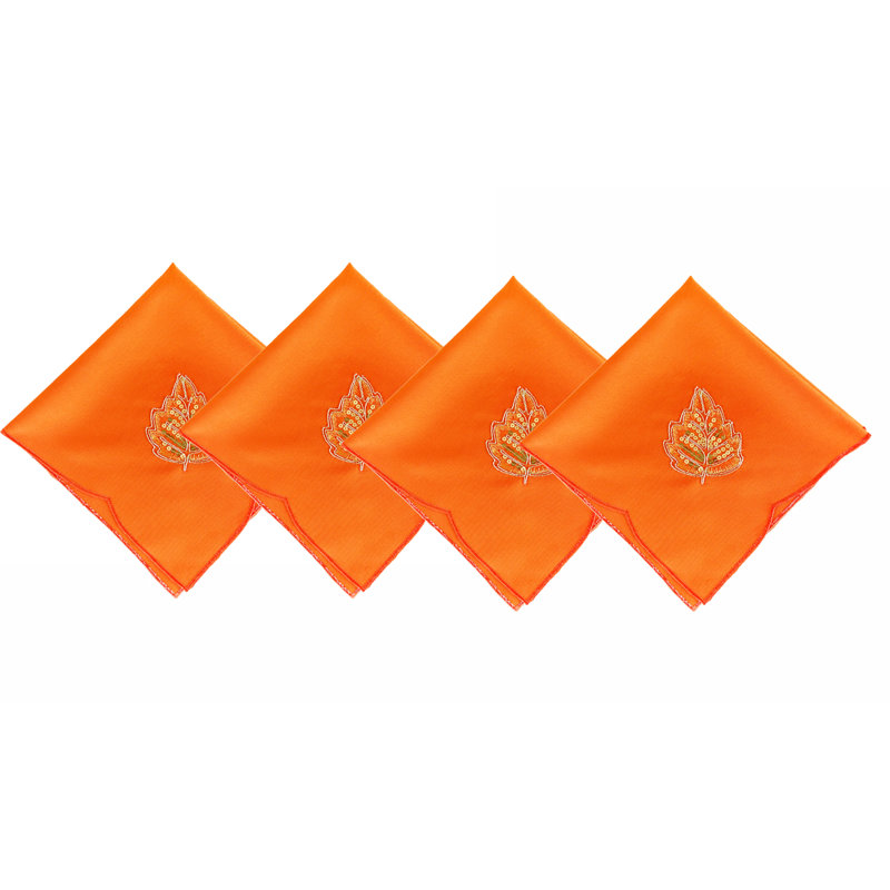 Maffia Polyester Floral Square Napkin