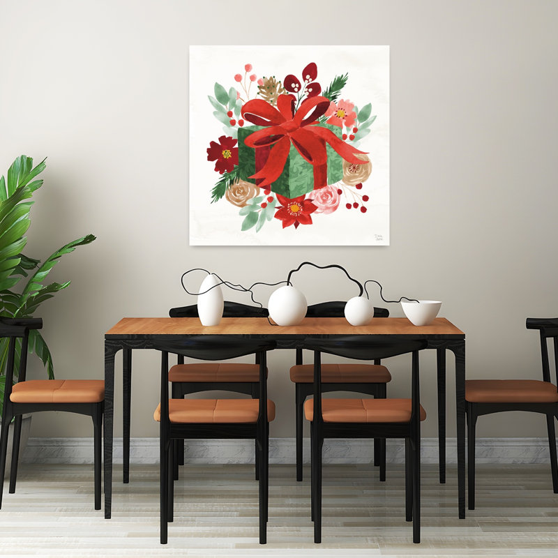 Contemporary Art Contemporary Flower Art by Dina June - Wrapped Canvas Print, 81.28 cm H x 81.28 cm W