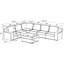 Canapé modulaire rembourré 7 pièces Ruriko-2021652853
