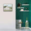 Toile épique Graffiti «Field Barn In Spring» par Art Licensing Studio, 24 po x 20 po-109181112