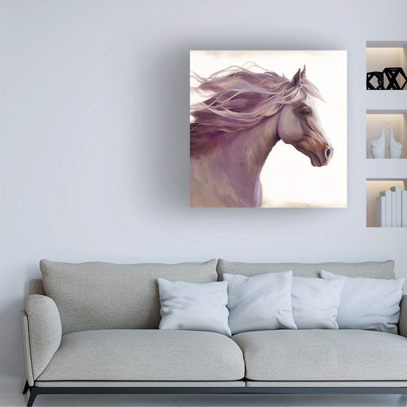 Art sur toile Sasha Magic Mane II, H 18 po x l 18 po