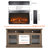 26 Inch Electric Fireplace - Ultra Thin Heater With Log & Realistic Flame, Remote Control Timer, Overheating Protection, 1400W Heat, 50000 Hours Led, User 26" Insert: Control, 11 Temp Settings,