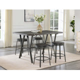 Johntae 4 - Person Trestle Dining Set