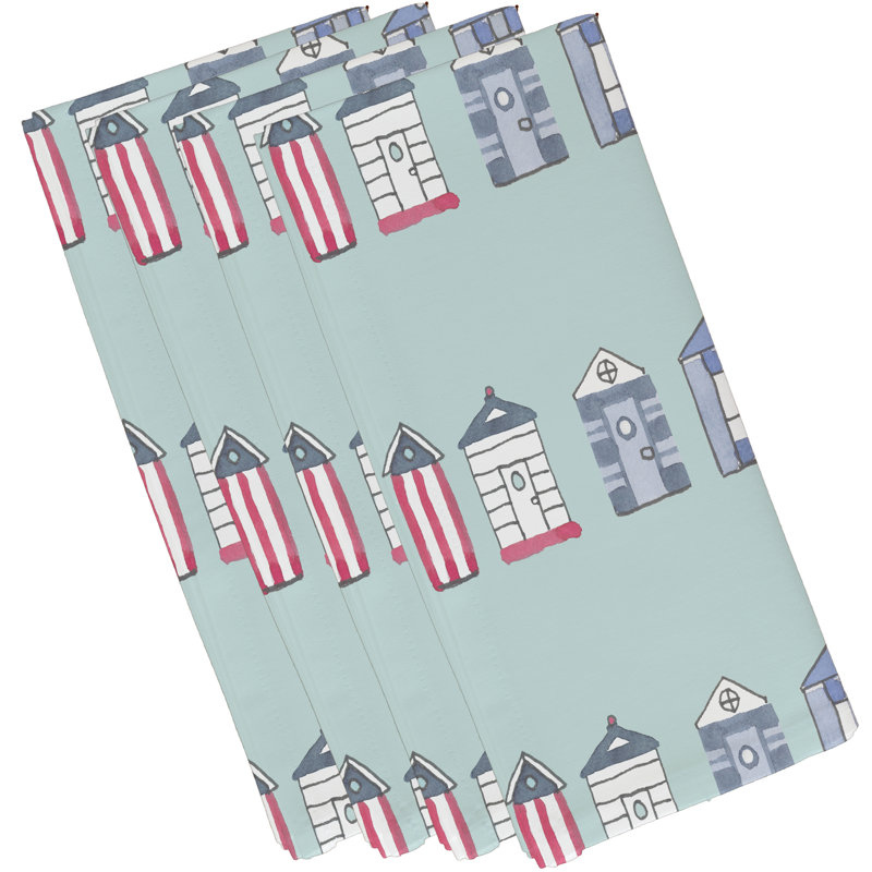 Serviette 22 "Aksel Multi Beach Hut, Aigue-marine