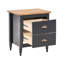 Cimino 46cm W Solid Wood Bedside Table-347515025