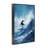 Surfer & Splashing Wave Framed Giclee, design by LSR Design Studio-528378282-528378277