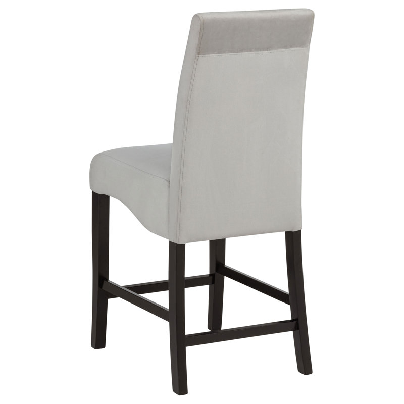 Taaha 5-piece Square Counter Height Dining Table Set Grey, 5 Pieces: Table, 4 Chairs