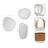 Modern Three-Piece Mirror Set