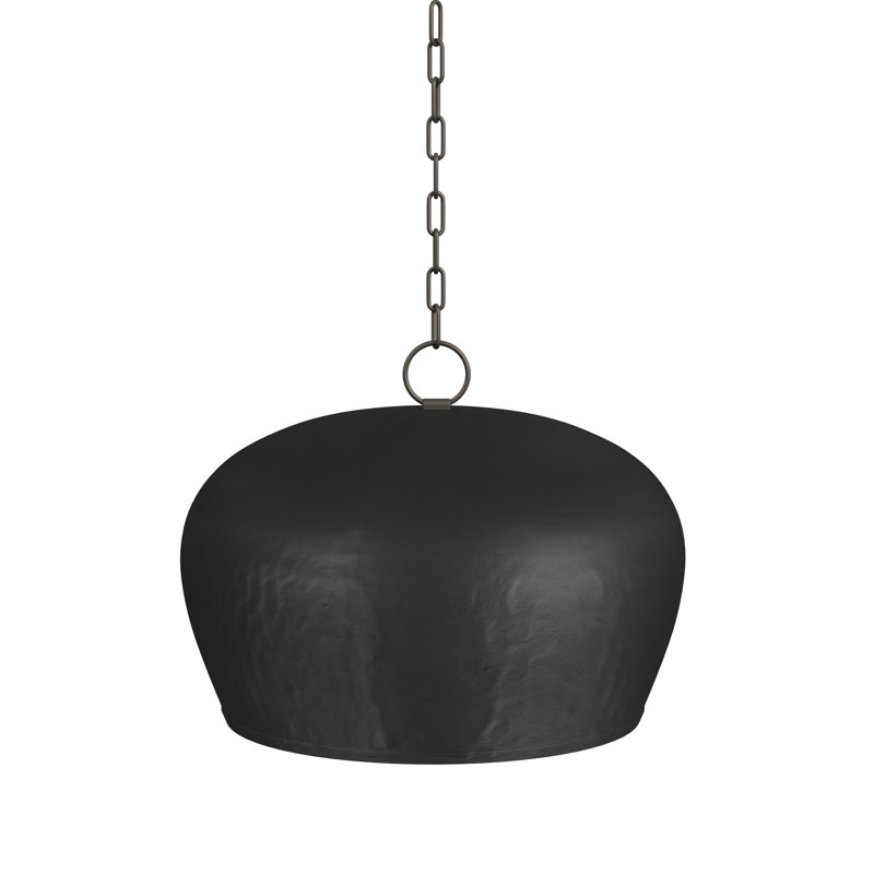 Luminaire suspendu en dome à 1 lumière