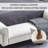 Linen Bench With Armrests-2116548026