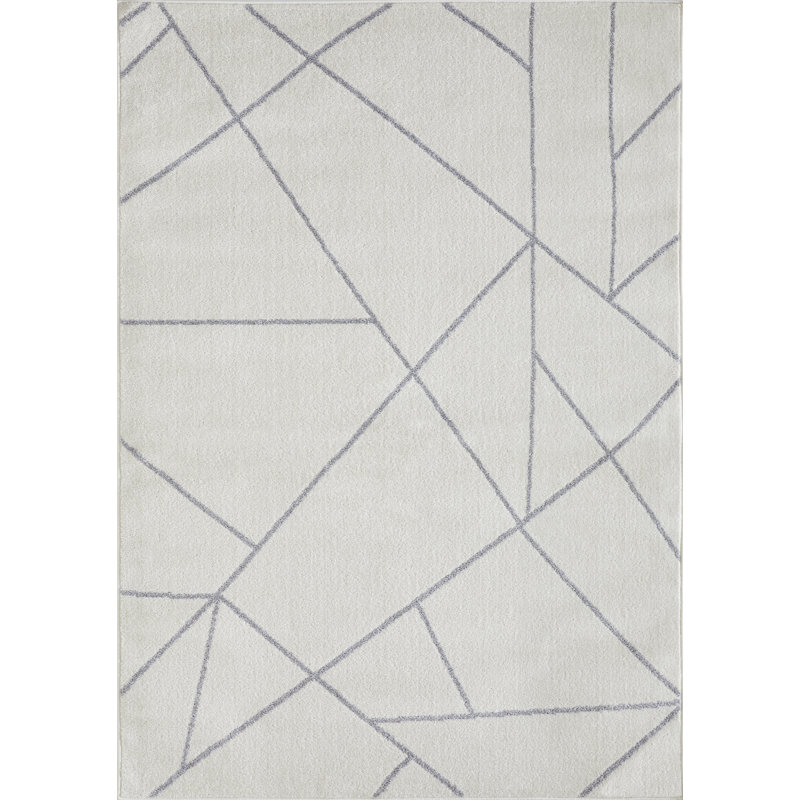 Jakavious Geometric Indoor Rug, Rectangle 7'10" x 9'10"