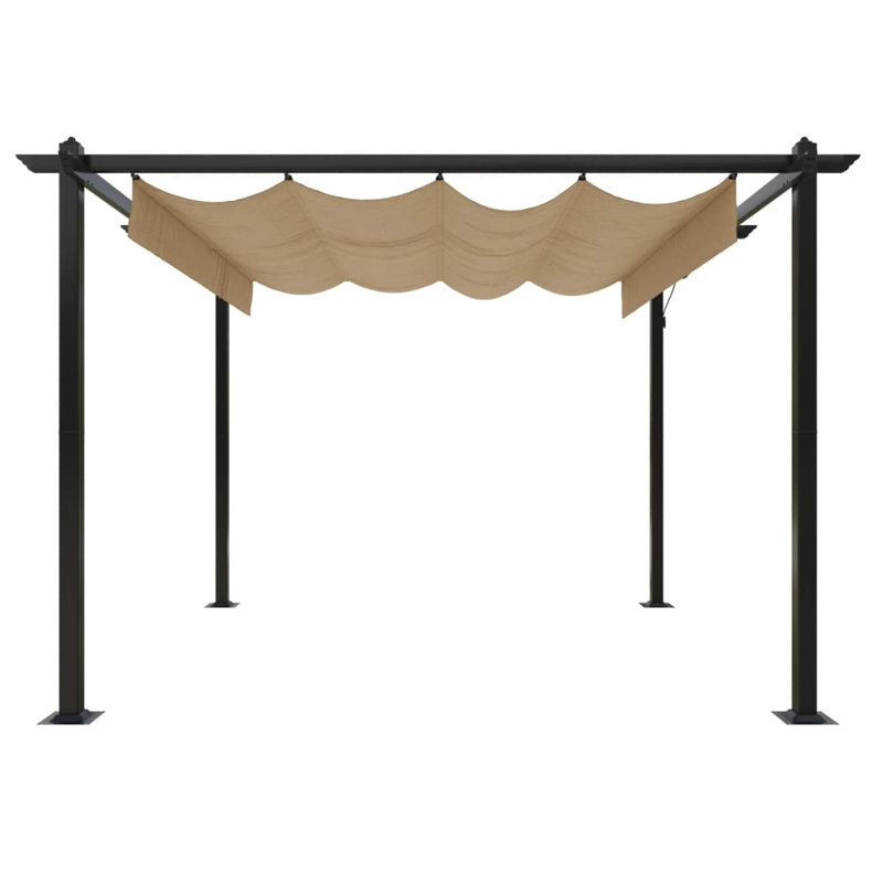 Amay 3m x 3m Metal Party Tent, Taupe