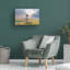 «Windmill Sunset» par Annie Bailey, reproduction d'art sur toile tendue-269104838