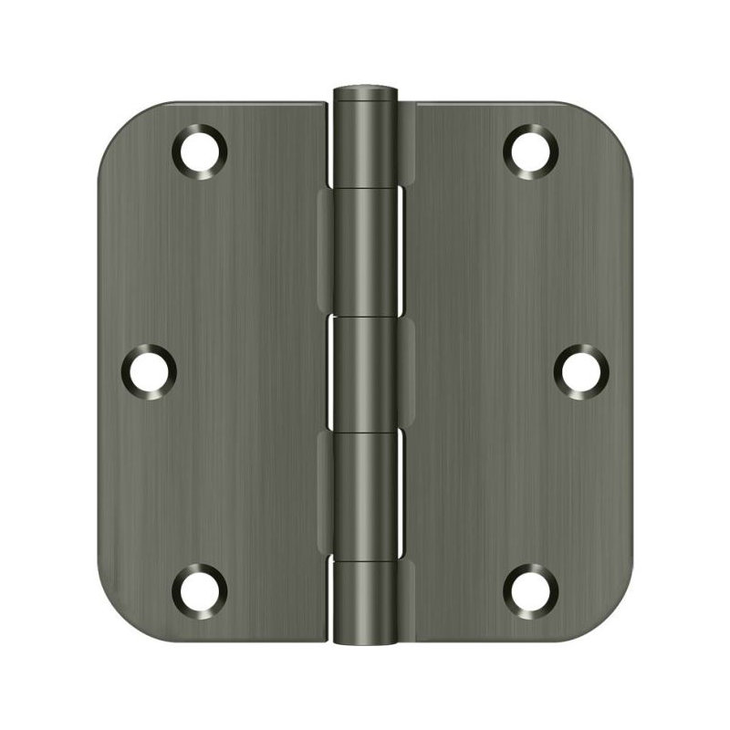 Steel Butt Bearing Hinge, Antique Nickel