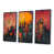 Black Floater Framed Canvas