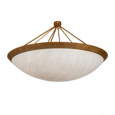 Luminaire bol suspendu à 8 lumières