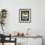 «Safety First Have A Coffee», impression sous verre encadrée, par Tobe Fonseca-53918491-53918485