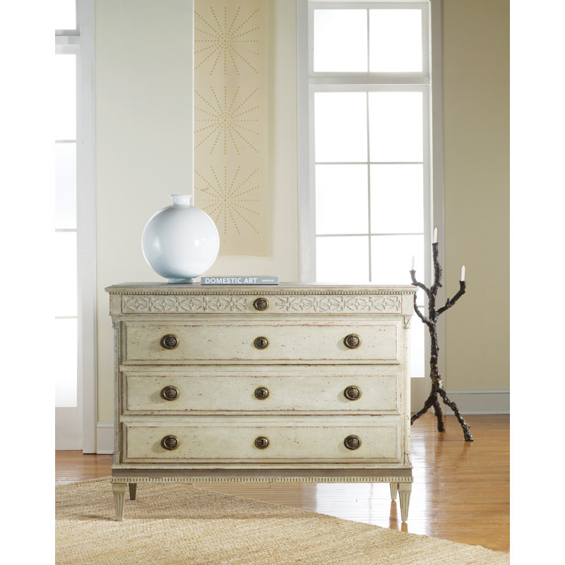 Gustavian 4 - Drawer Dresser