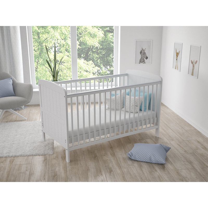 Crow 3 Cot Bed, White