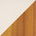 Teak Frame/Beige Cushion