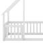 Lit de plancher en forme de maison en bois Amarionna avec clôture, garde-corps-1119669132-1109522885