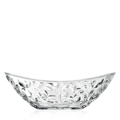 Lorren Home Trends Laurus Crystal Stainless Steel Fruit Bowl