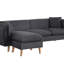 Canapé modulaire en tissu
